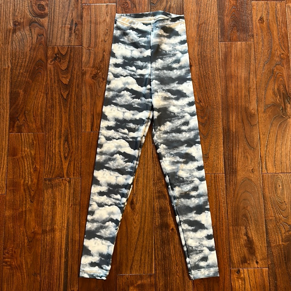 American Apparel Nylon Tricot Printed Leggings